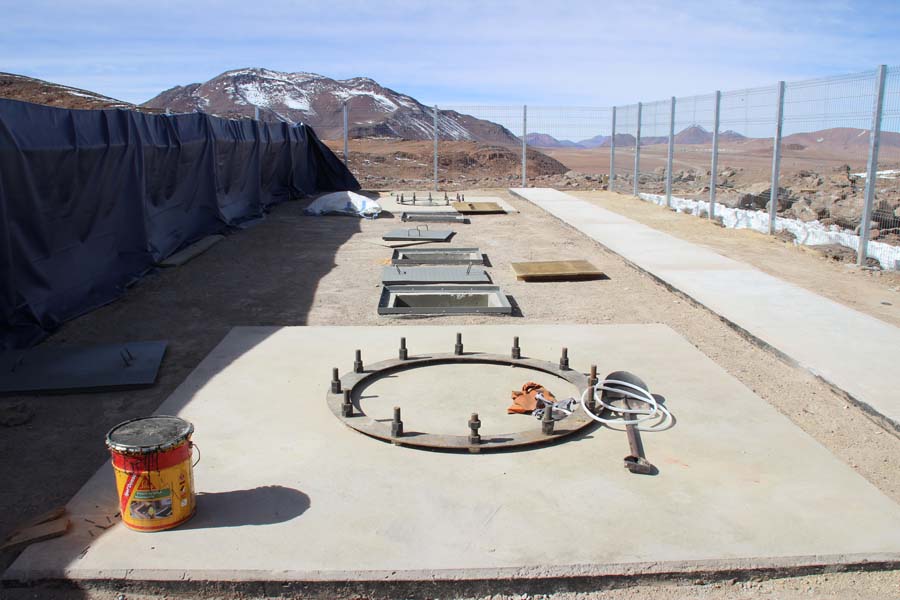Construcción Fundaciones Telescopios Observatorio Class